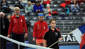 Fed Cup, Hrvatska - Srbija, Vekić - Krunić