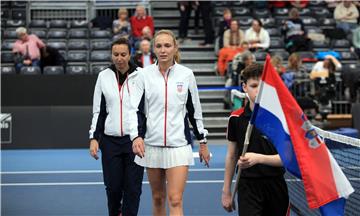 Fed Cup, Hrvatska - Srbija, Vekić - Krunić