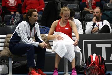 Fed Cup, Hrvatska - Srbija, Vekić - Krunić