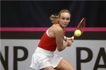 Fed Cup, Hrvatska - Srbija, Vekić - Krunić