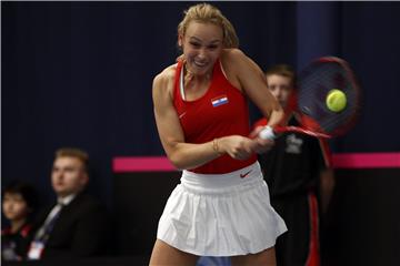 Fed Cup, Hrvatska - Srbija, Vekić - Krunić