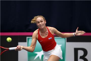 Fed Cup, Hrvatska - Srbija, Vekić - Krunić