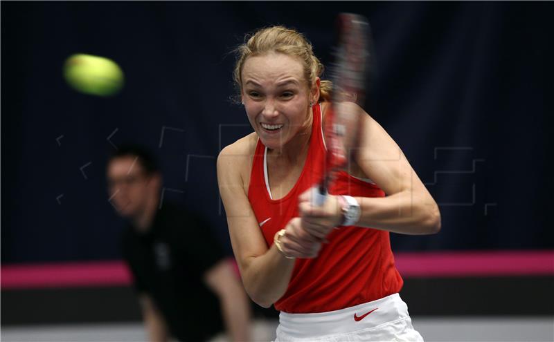 Fed Cup, Hrvatska - Srbija, Vekić - Krunić