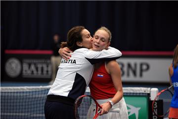 FED Cup, Hrvatska - Srbija, Vekić - Krunić