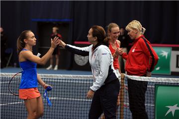 FED Cup, Hrvatska - Srbija, Vekić - Krunić