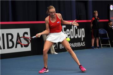 FED Cup, Hrvatska - Srbija, Vekić - Krunić