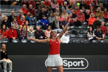 FED Cup, Hrvatska - Srbija, Vekić - Krunić