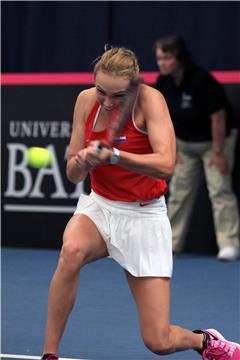 FED Cup, Hrvatska - Srbija, Vekić - Krunić