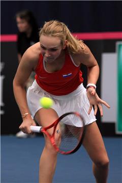 FED Cup, Hrvatska - Srbija, Vekić - Krunić