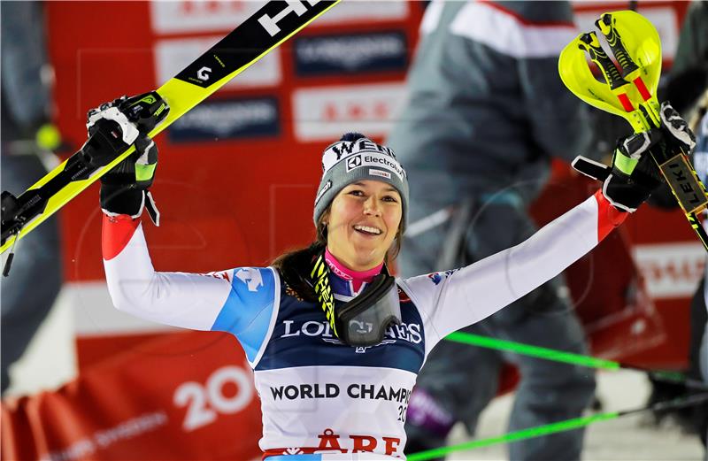 SWEDEN ALPINE SKIING WORLD CHAMPIONSHIPS