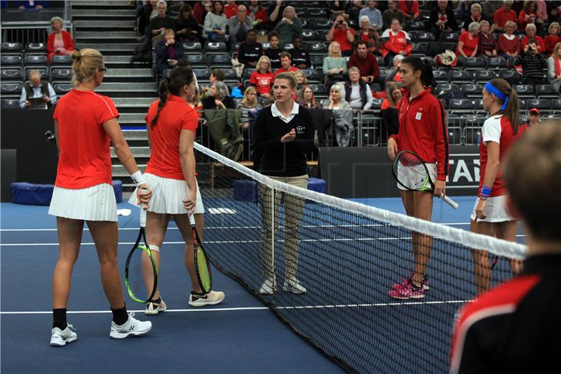 FED Cup, Hrvatska - Srbija, parovi