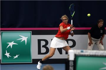 FED Cup, Hrvatska - Srbija, parovi